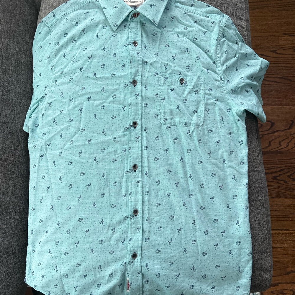 Flag and anthem medium short sleeves shirt. NWT